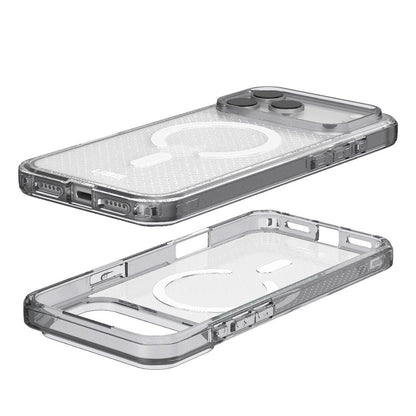 Husa MagSafe pentru Apple iPhone 18 Pro Max / 17 Pro Max, Urban Armor Gear, Dot, Argintie