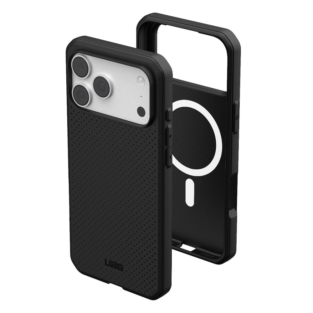 Husa MagSafe pentru Apple iPhone 18 Pro Max / 17 Pro Max, Urban Armor Gear, Dot, Neagra