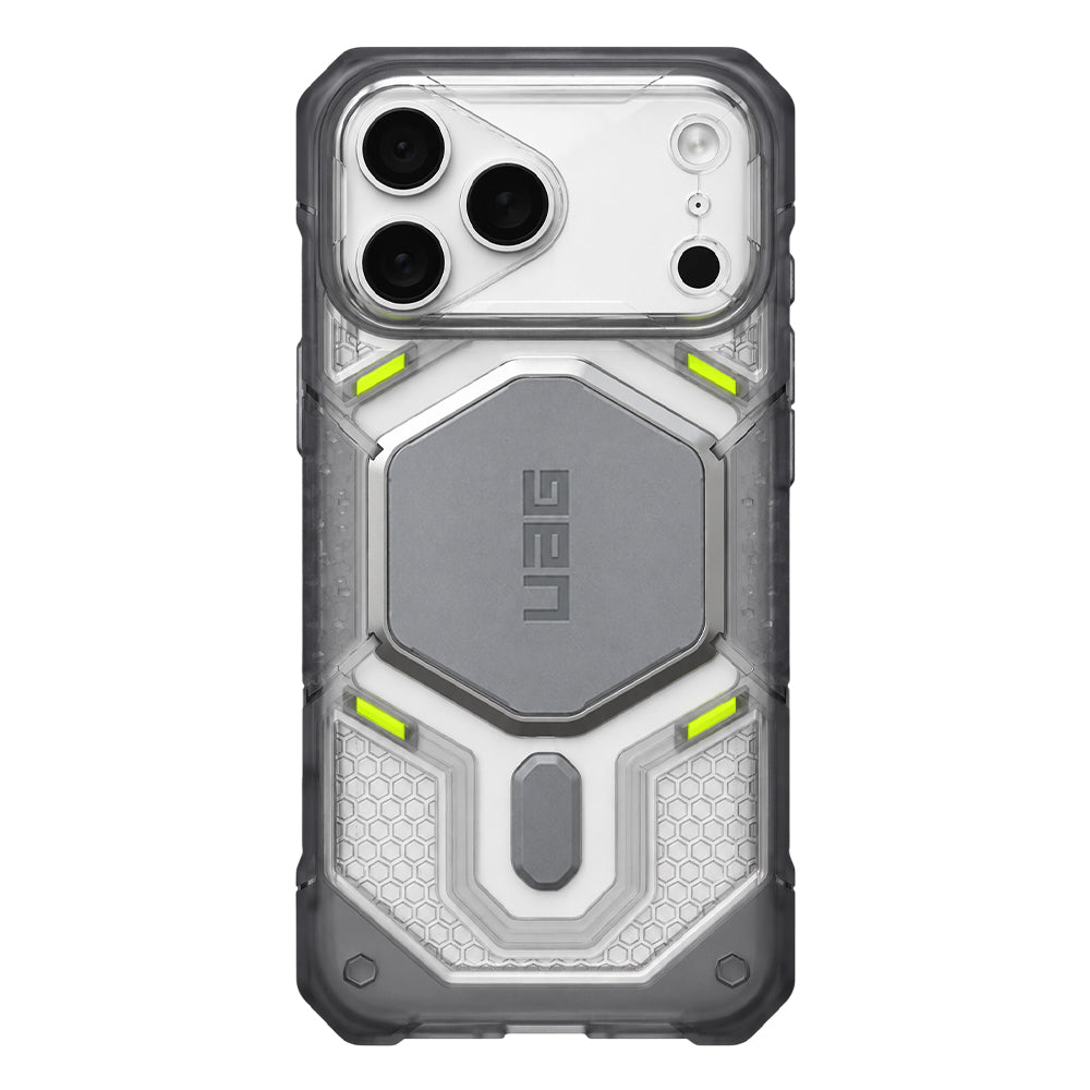 Husa MagSafe pentru Apple iPhone 18 Pro Max / 17 Pro Max, Urban Armor Gear, Monarch Pro, Argintie