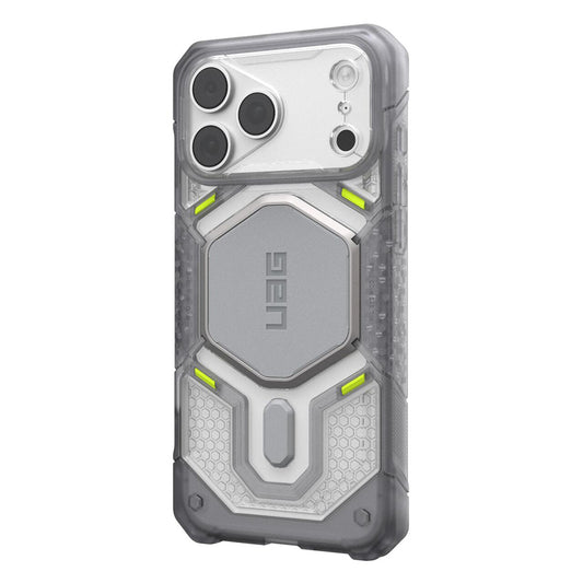 Husa MagSafe pentru Apple iPhone 18 Pro Max / 17 Pro Max, Urban Armor Gear, Monarch Pro, Argintie