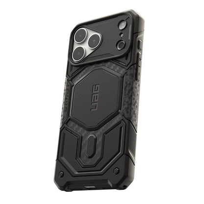 Husa MagSafe pentru Apple iPhone 18 Pro Max / 17 Pro Max, Urban Armor Gear, Monarch Pro Carbon, Neagra