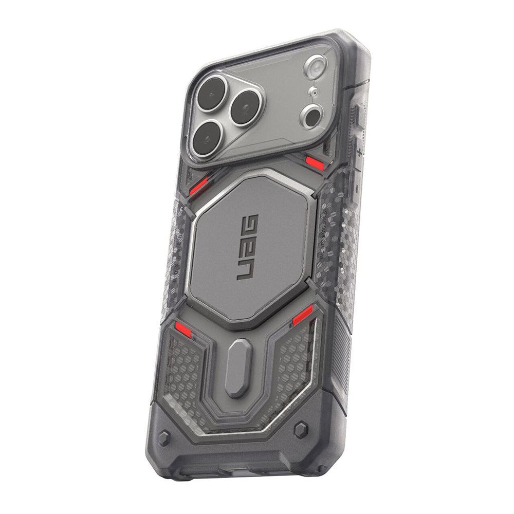 Husa MagSafe pentru Apple iPhone 18 Pro Max / 17 Pro Max, Urban Armor Gear, Monarch Pro, Gri Deschis