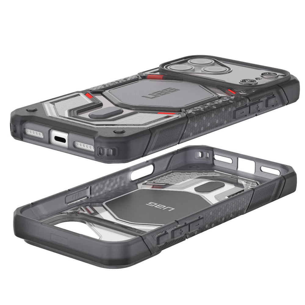 Husa MagSafe pentru Apple iPhone 18 Pro Max / 17 Pro Max, Urban Armor Gear, Monarch Pro, Gri Deschis