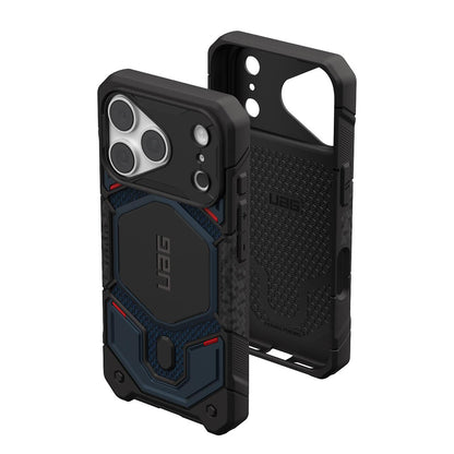 Husa MagSafe pentru Apple iPhone 18 Pro Max / 17 Pro Max, Urban Armor Gear, Monarch Pro Kevlar, Bleumarin