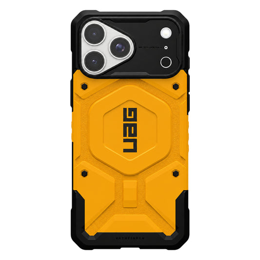 Husa MagSafe pentru Apple iPhone 18 Pro Max / 17 Pro Max, Urban Armor Gear, Pathfinder, Galbena
