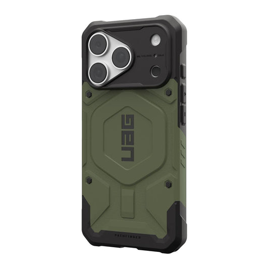 Husa MagSafe pentru Apple iPhone 18 Pro Max / 17 Pro Max, Urban Armor Gear, Pathfinder, Verde