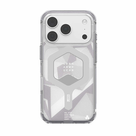 Husa MagSafe pentru Apple iPhone 18 Pro Max / 17 Pro Max, Urban Armor Gear, Plyo, Argintie