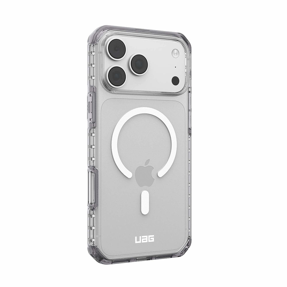 Husa MagSafe pentru Apple iPhone 18 Pro Max / 17 Pro Max, Urban Armor Gear, Plyo LT, Argintie