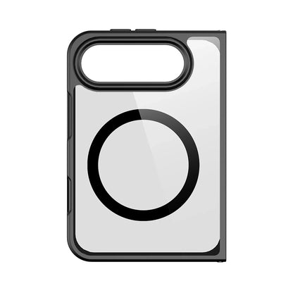 Husa MagSafe pentru Apple iPhone Duo, DUX DUCIS, Aimo, Neagra