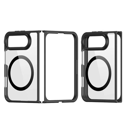 Husa MagSafe pentru Apple iPhone Duo, DUX DUCIS, Aimo, Neagra