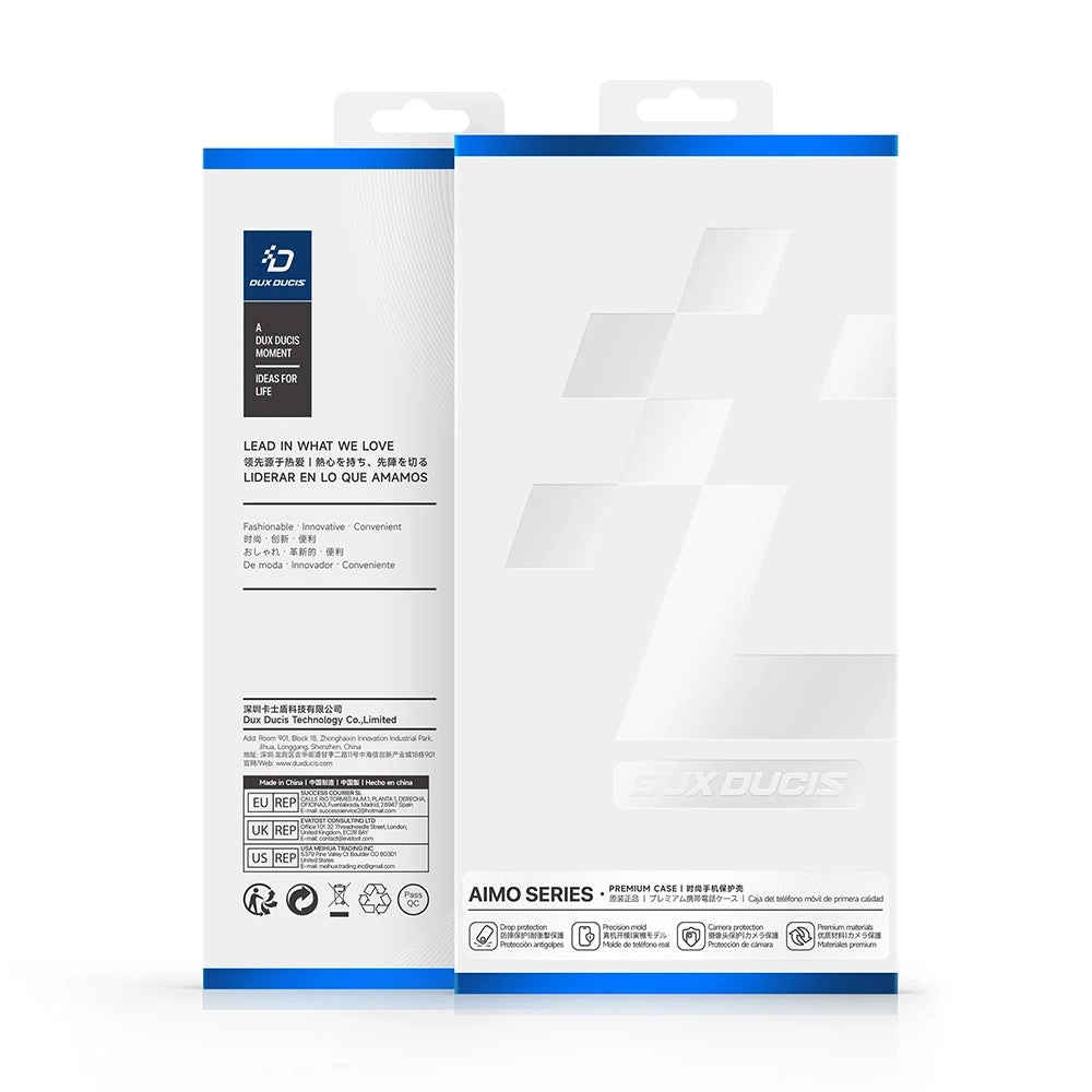 Husa MagSafe pentru Apple iPhone Duo, DUX DUCIS, Aimo, Neagra
