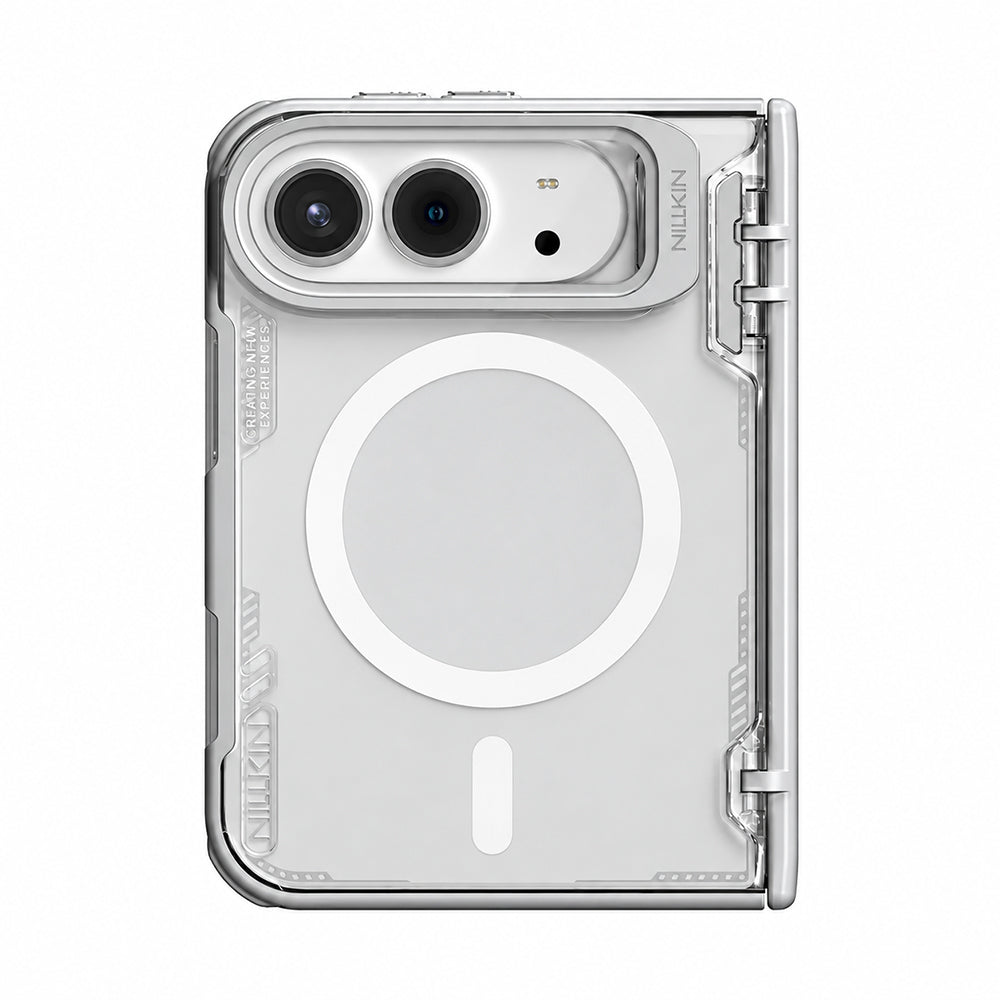 Husa MagSafe pentru Apple iPhone Duo, Nillkin, Iceblade Prop, Gri