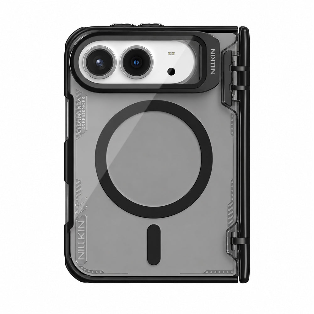 Husa MagSafe pentru Apple iPhone Duo, Nillkin, Iceblade Prop, Neagra