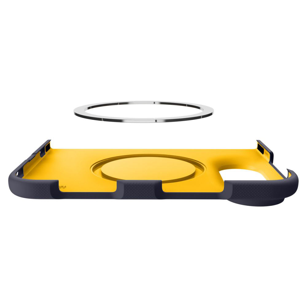 Husa MagSafe pentru Apple iPhone Duo, Spigen, Nano Pop, Mov ACS11686