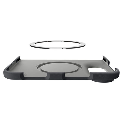 Husa MagSafe pentru Apple iPhone Duo, Spigen, Nano Pop, Neagra ACS11687