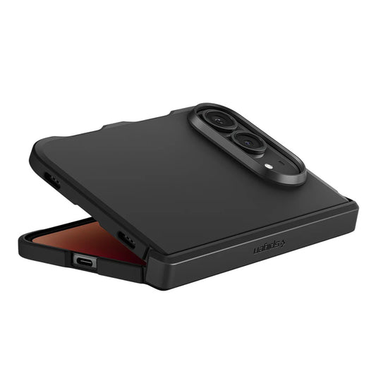 Husa MagSafe pentru Apple iPhone Duo, Spigen, Tough Armor Pro, Neagra ACS11690