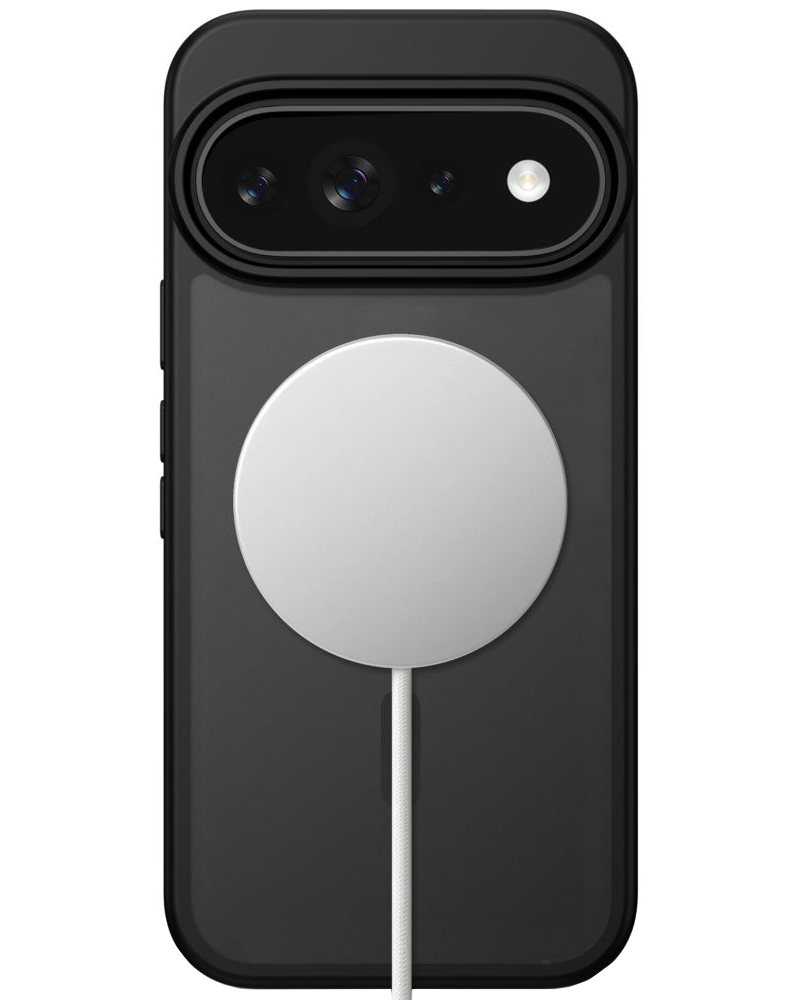 Husa MagSafe pentru Google Pixel 11 Pro / 11 / 10 Pro / 10 / 9, Tech-Protect, Magmat, Neagra Mata