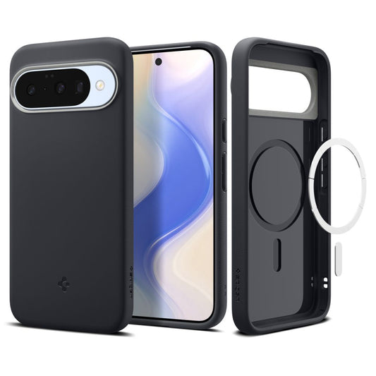Husa MagSafe pentru Google Pixel 10 Pro / 10, Spigen, Caseology Nano Pop, Neagra ACS09713