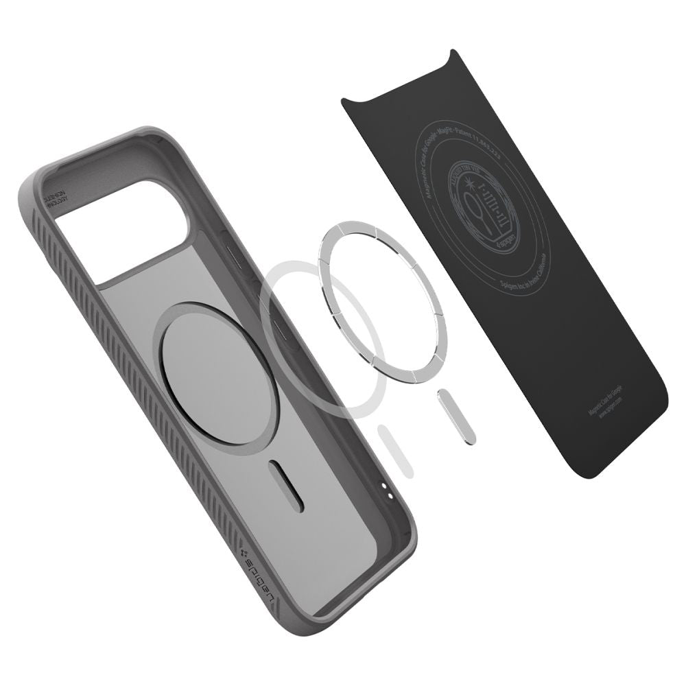 Husa MagSafe pentru Google Pixel 10 Pro / 10, Spigen, Liquid Air, Gri ACS09697