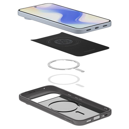 Husa MagSafe pentru Google Pixel 10 Pro / 10, Spigen, Liquid Air, Gri ACS09697