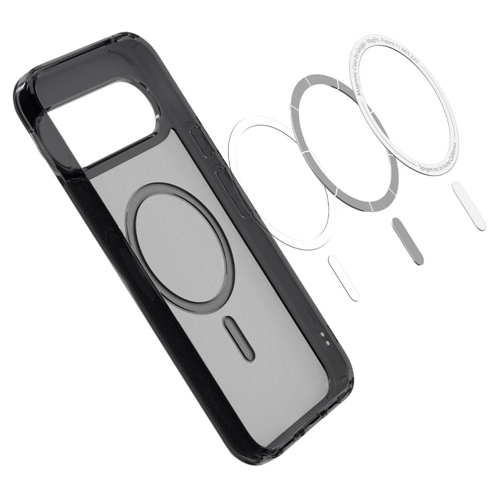 Husa MagSafe pentru Google Pixel 10 Pro / 10, Spigen, Ultra Hybrid, Neagra Satinata ACS09703