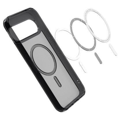 Husa MagSafe pentru Google Pixel 10 Pro / 10, Spigen, Ultra Hybrid, Neagra Satinata ACS09703