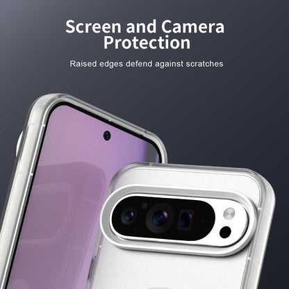 Husa MagSafe pentru Google Pixel 10 Pro / 10, Techsuit, CandyCase, Alba