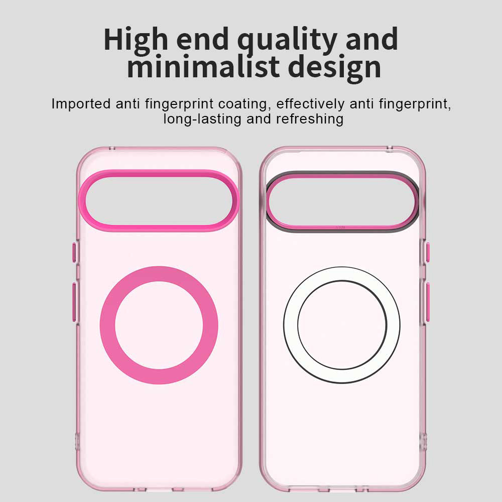 Husa MagSafe pentru Google Pixel 10 Pro / 10, Techsuit, CandyCase, Roz