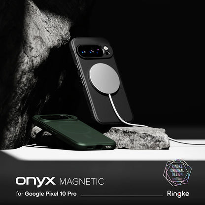 Husa MagSafe pentru Google Pixel 10 Pro, Ringke, Onyx, Neagra