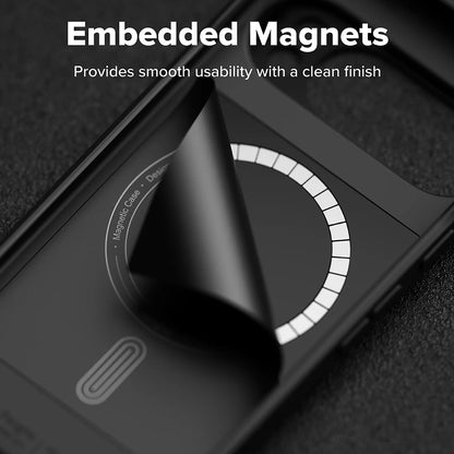 Husa MagSafe pentru Google Pixel 10 Pro, Ringke, Onyx, Neagra