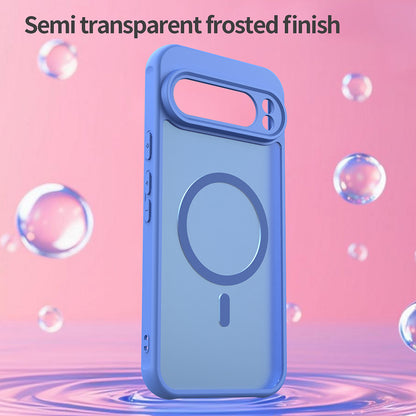 Husa MagSafe pentru Google Pixel 10 Pro, Techsuit, HaloFrost II, Albastra