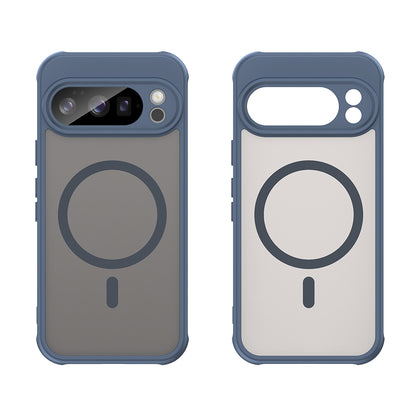 Husa MagSafe pentru Google Pixel 10 Pro, Techsuit, HaloFrost II, Bleumarin