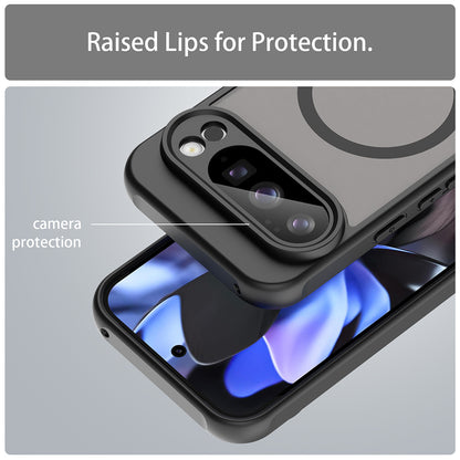 Husa MagSafe pentru Google Pixel 10 Pro, Techsuit, HaloFrost II, Neagra