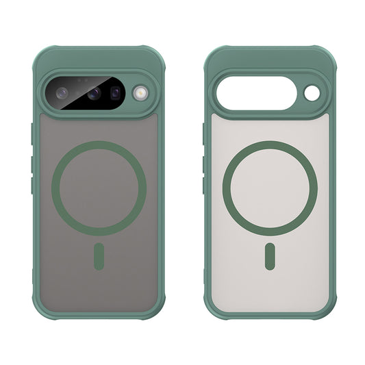 Husa MagSafe pentru Google Pixel 10 Pro, Techsuit, HaloFrost II, Verde