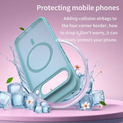 Husa MagSafe pentru Google Pixel 10 Pro, Techsuit, HaloFrost II, Verde Deschis