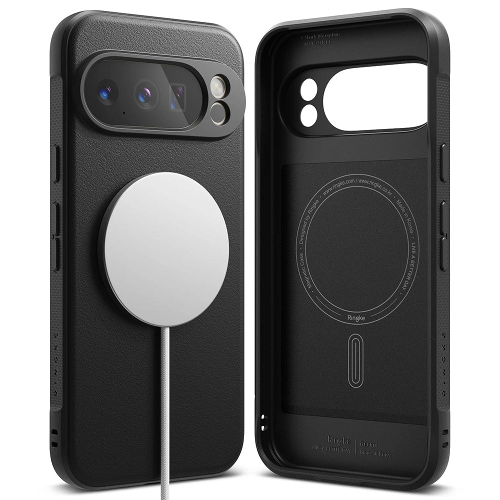 Husa MagSafe pentru Google Pixel 10 Pro XL, Ringke, Onyx, Neagra