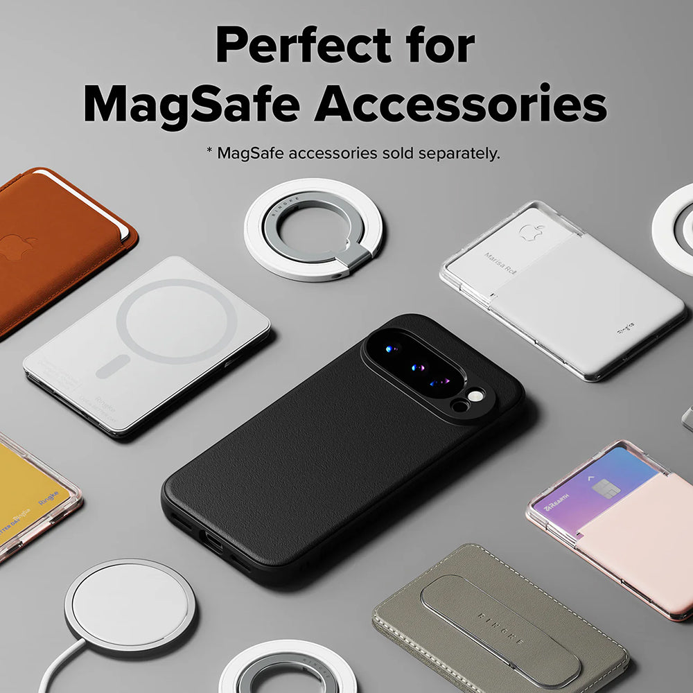 Husa MagSafe pentru Google Pixel 10 Pro XL, Ringke, Onyx, Neagra