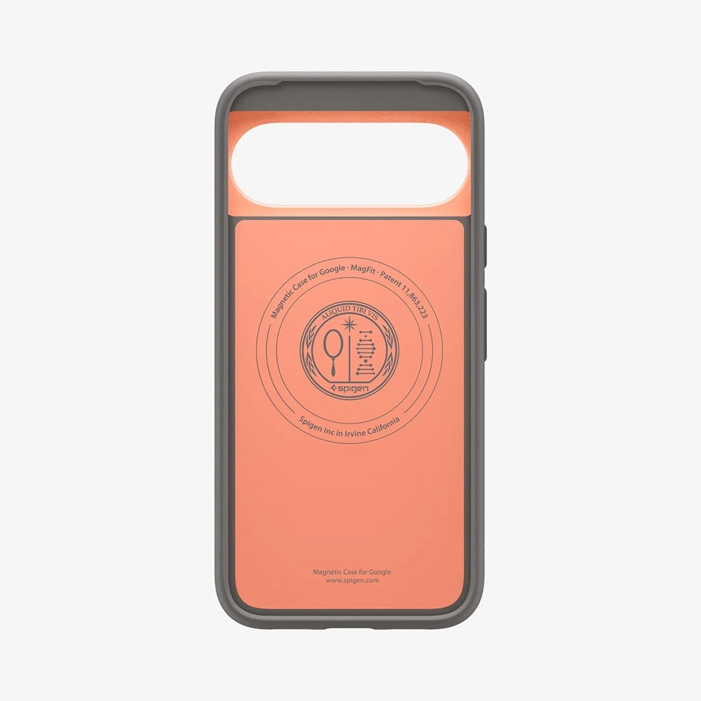 Husa MagSafe pentru Google Pixel 10 Pro XL, Spigen, Caseology Nano Pop, Gri