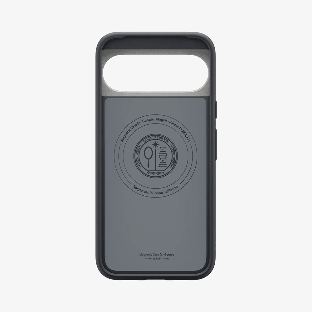 Husa MagSafe pentru Google Pixel 10 Pro XL, Spigen, Caseology Nano Pop, Neagra ACS09736
