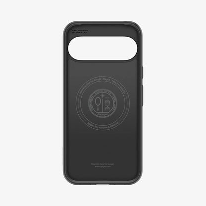 Husa MagSafe pentru Google Pixel 10 Pro XL, Spigen, Caseology Parallax, Neagra Mata ACS09731