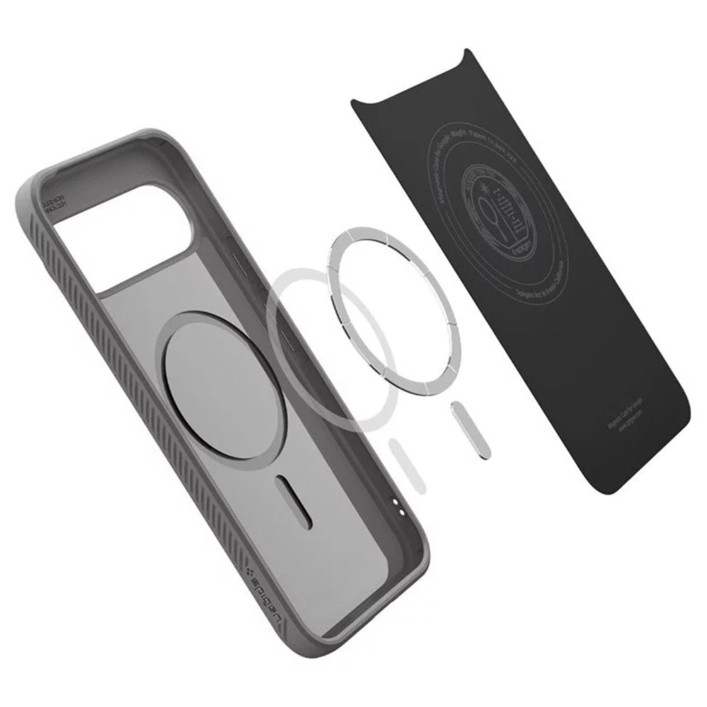 Husa MagSafe pentru Google Pixel 10 Pro XL, Spigen, Liquid Air, Gri ACS09720