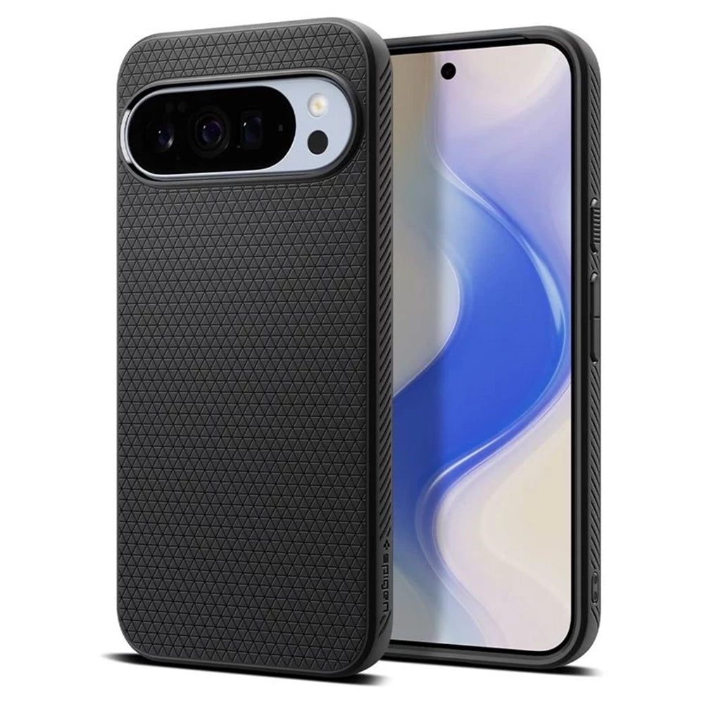 Husa MagSafe pentru Google Pixel 10 Pro XL, Spigen, Liquid Air, Neagra Mata ACS09718