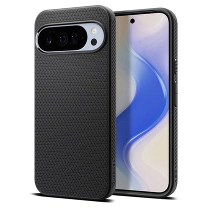 Husa MagSafe pentru Google Pixel 10 Pro XL, Spigen, Liquid Air, Neagra Mata ACS09718