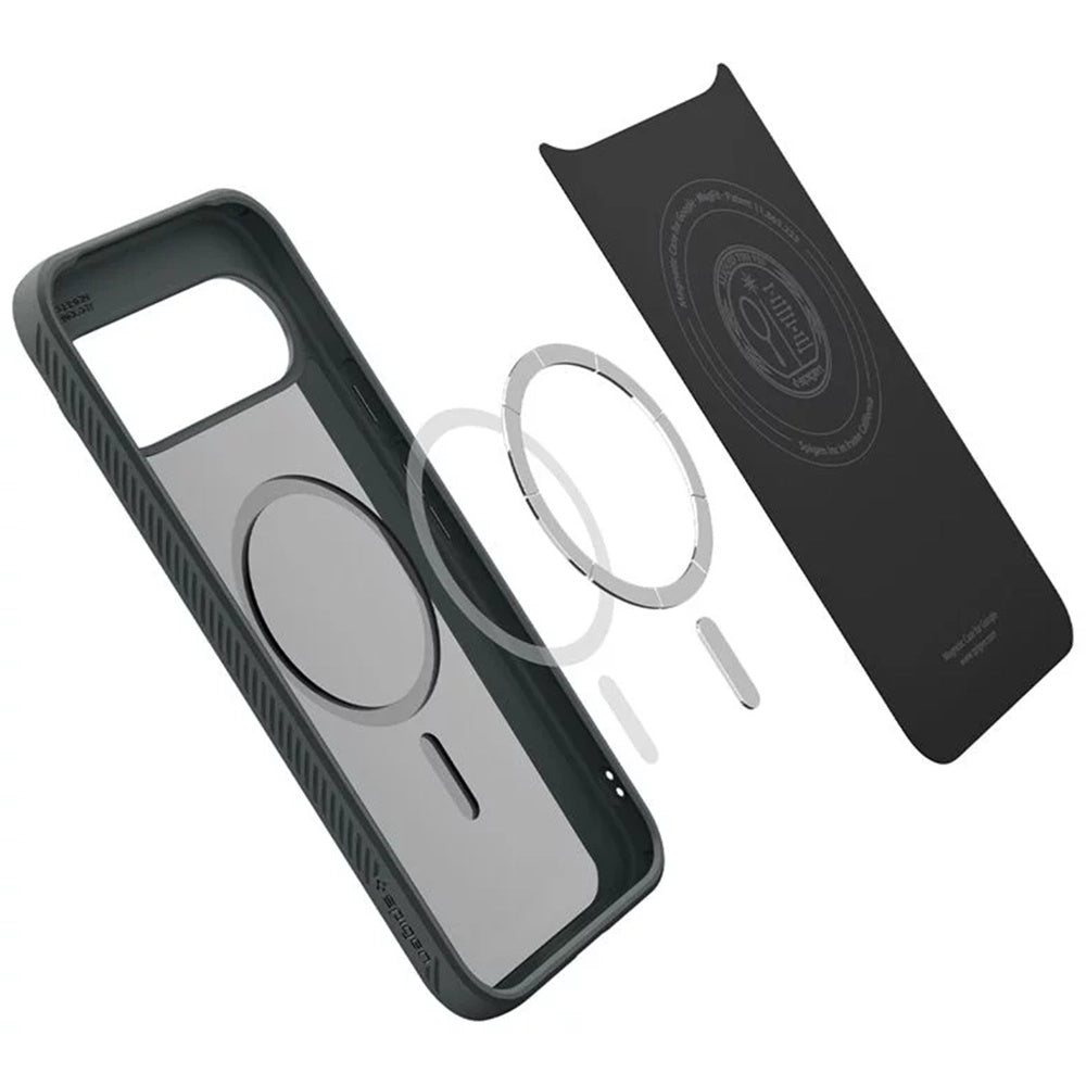 Husa MagSafe pentru Google Pixel 10 Pro XL, Spigen, Liquid Air, Verde ACS09719