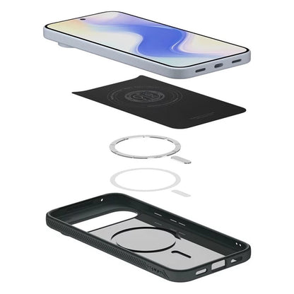 Husa MagSafe pentru Google Pixel 10 Pro XL, Spigen, Liquid Air, Verde ACS09719