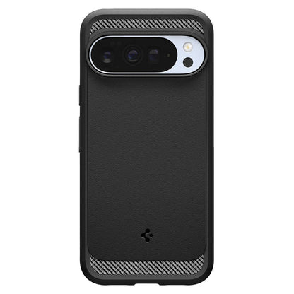 Husa MagSafe pentru Google Pixel 10 Pro XL, Spigen, Rugged Armor, Neagra Mata ACS09721