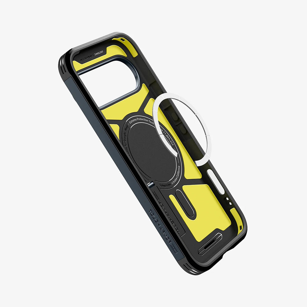 Husa MagSafe pentru Google Pixel 10 Pro XL, Spigen, Tough Armor, Albastra ACS09729