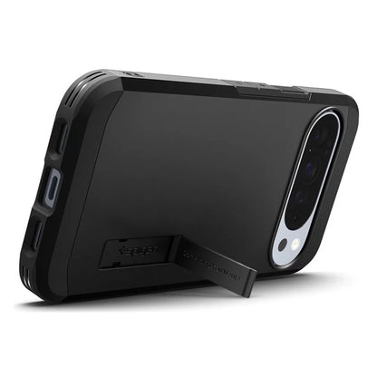Husa MagSafe pentru Google Pixel 10 Pro XL, Spigen, Tough Armor, Neagra