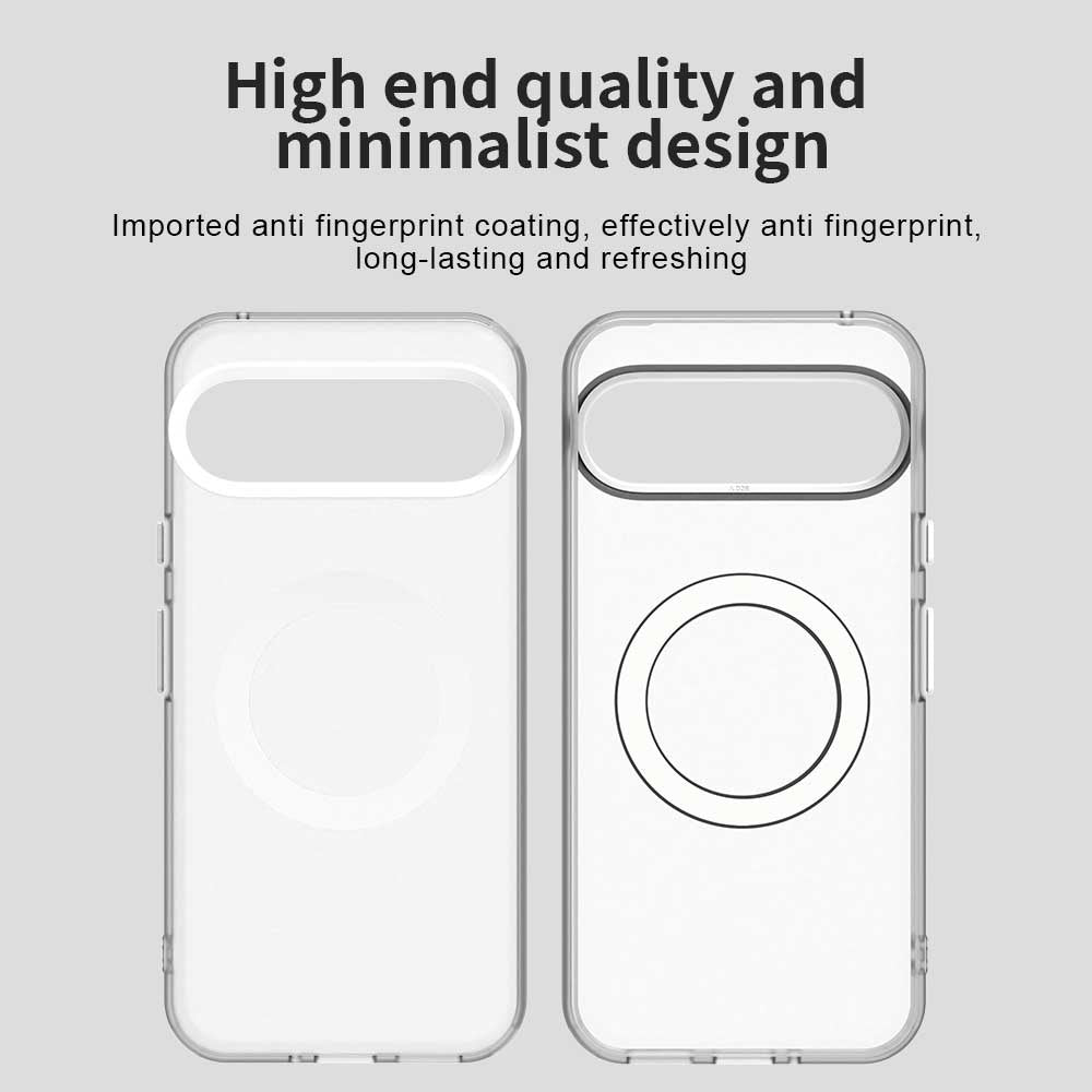 Husa MagSafe pentru Google Pixel 10 Pro XL, Techsuit, CandyCase, Alba