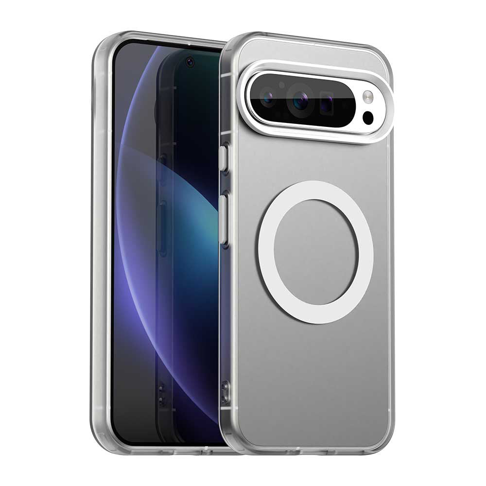 Husa MagSafe pentru Google Pixel 10 Pro XL, Techsuit, CandyCase, Alba
